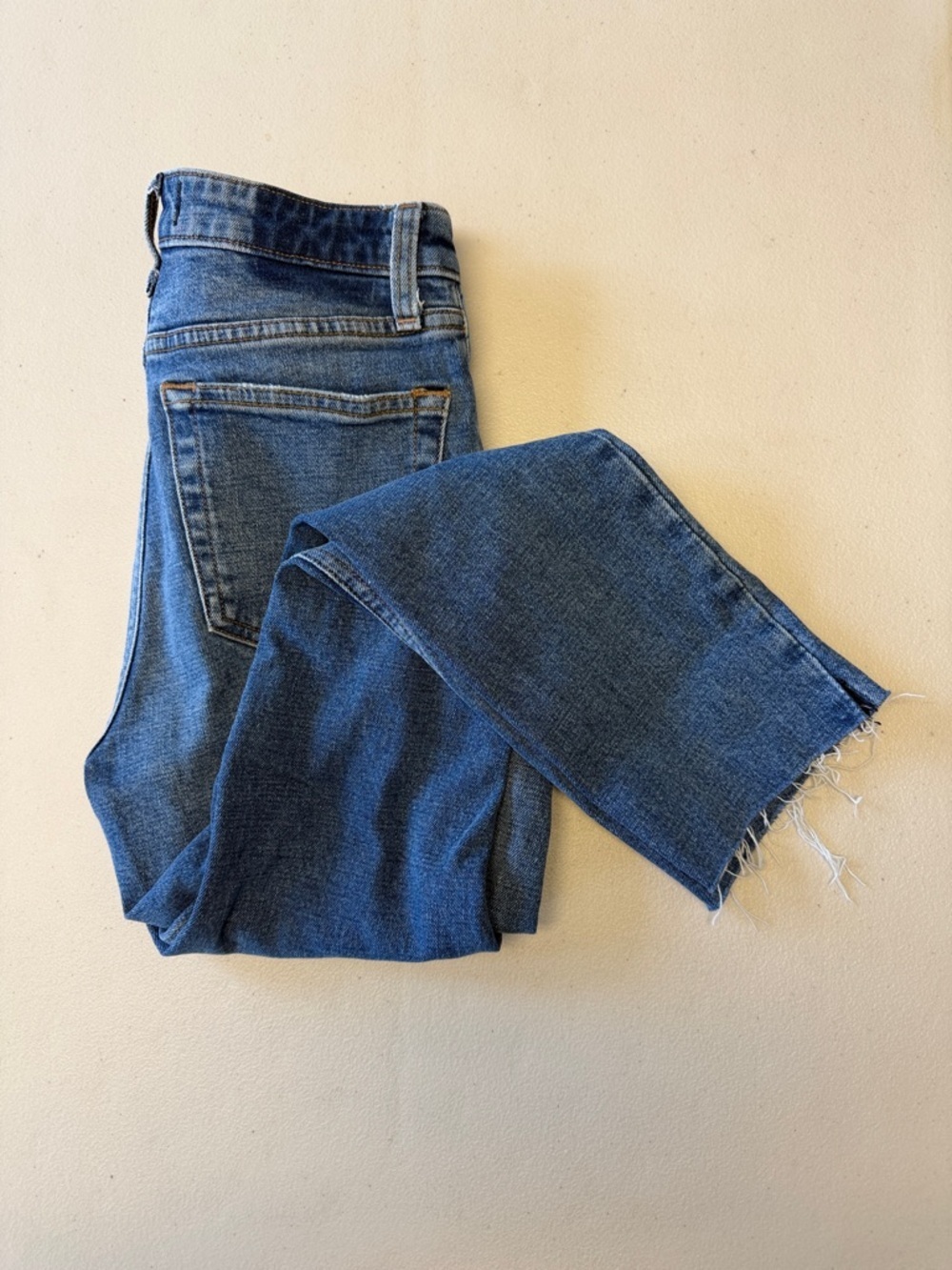 Abercrombie & Fitch Distressed Simone High Rise Skinny Jeans